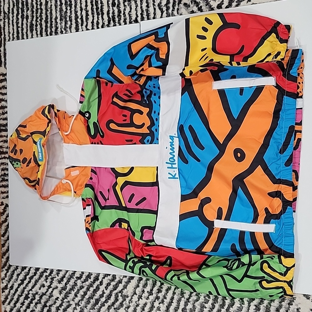 Members Only x Keith Haring Windbreaker Jacket